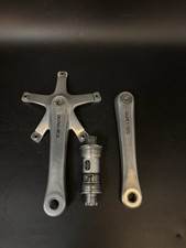 Guarnitura Dura Ace 7710 Argento 170mm NJS 144bcd Pista Bici Ingranaggio Fisso