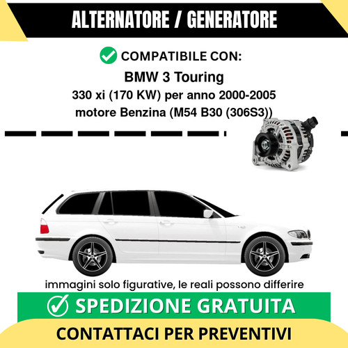 Alternatore bmw touring - 3,