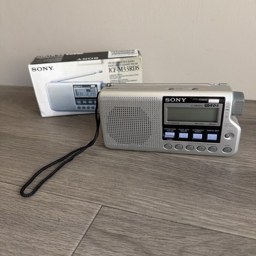 Sony icf m33rds radio - radio, d'epoca