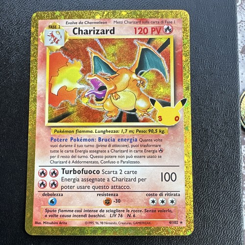 Pokémon charizard 102 pv120 - charizard,