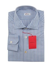 Camicia In Cotone A Righe Blu
