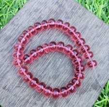 Perline di quarzo tormalina