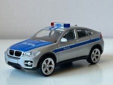 Modellino auto polizia BMW X6