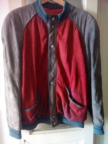 Giubbotto bomber pelle - in,