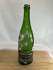 Bottiglia champagne vintage 1973 Perrier Jouet fiori dipinti a mano -bottiglia vuota