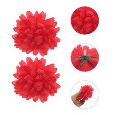 10 fiori di stoffa: 10 cm di