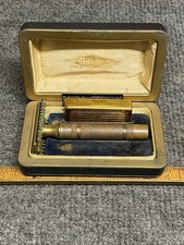 Vintage Gold Tone Gillette