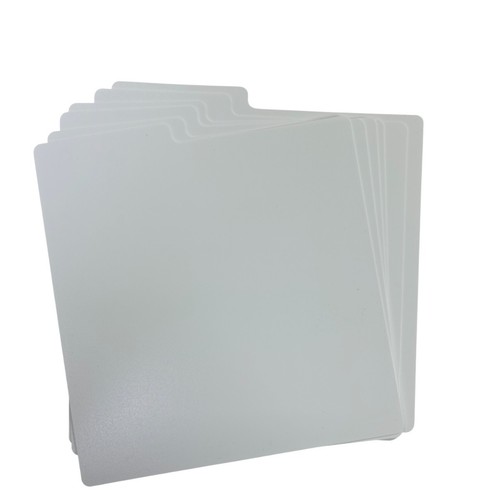 White vinyl singles - 7",