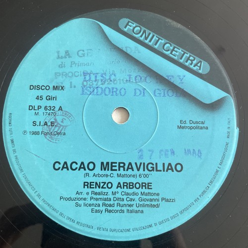 Renzo arbore cacao meravigliao - cacao,