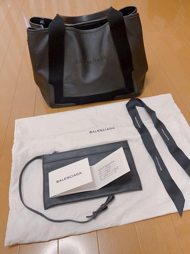 Balenciaga leather black - balenciaga,