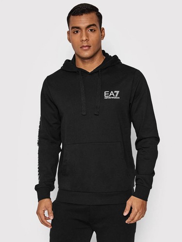 Felpa con cappuccio ea7 - cappuccio,