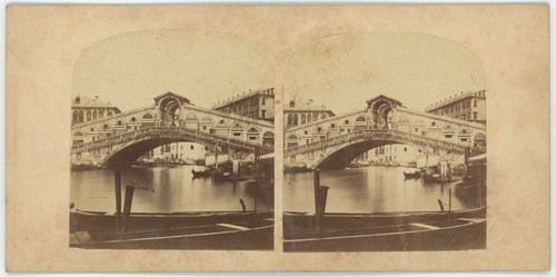 Stereoscopio circa 1865 ponte - circa,