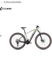 e-bike mtb CUBE REACTION 625  tg M Come Nuova  Super Accessoriata  Garanzia Cube