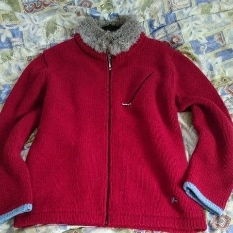 Giacca maglia lana burberry - lana,