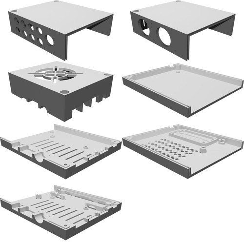 Case reef per raspberry - per,