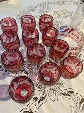 Vintage Egermann Rosso Rubino