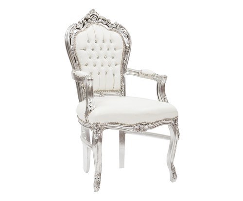 Poltrona sedia con braccioli - sedia,
