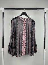 Blusa in chiffon di seta