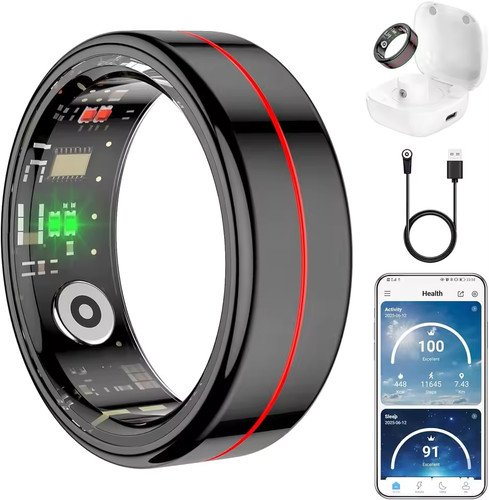 Smart health ring hrv monitor - health,