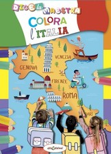 Libro - Colora L'italia. Dice