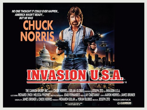 Invasion usa 1985 quad - invasion,
