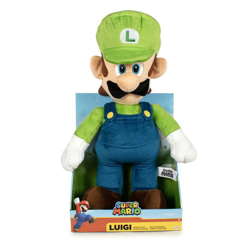 Peluche jumbo luigi super - luigi,