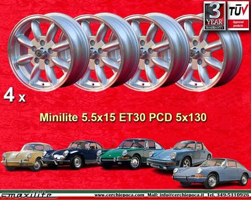 Cerchi porsche minilite - porsche,
