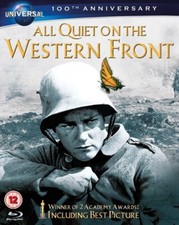 ALL QUIET ON THE WESTERN FRONT 1930 BLU-RAY Lewis Milestone Lew Ayres UK R2 NEW