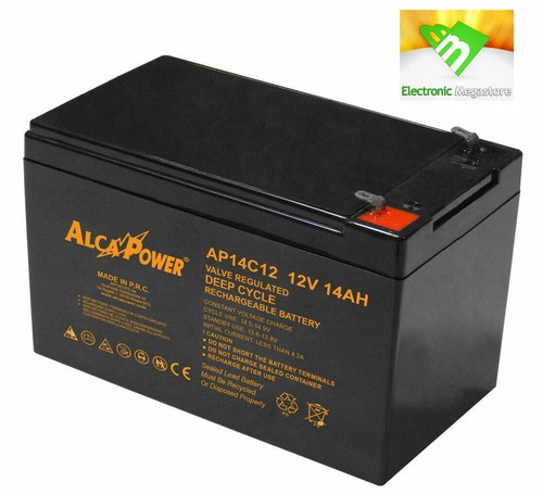 Batteria 12v 14ah ciclica - 12v, *