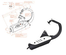 MARMITTA MARCA SITOPLUS PER HONDA BALI 50 2T COD.0562