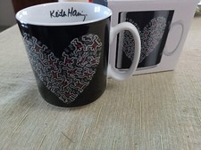 Tazza Keith Haring, nera con