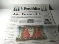 GIORNALE LA REPUBBLICA DEL VENERDI' 12 NOVEMBRE 2021 DA COLLEZIONE 2