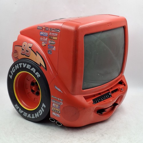 Disney saetta mcqueen cars crt - disney,