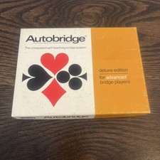 Gioco Vintage Autobridge Bridge Gioca da solo Insegnare Principianti Tavolo Avanzato