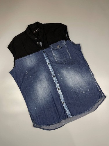 Gilet smanicato dsquared - gilet, 2