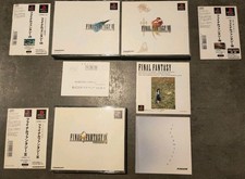 FINAL FANTASY VII VIII IX 7 8 9 PS1 PSX Playstation NTSC JAP