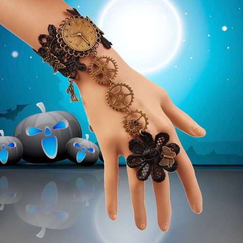 Elegante bracciale pizzo con - bracciale,