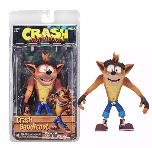 Figurine crash bandicoot - crash, neca