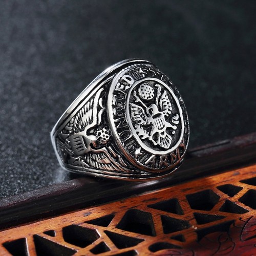 Anello vintage esercito - anello,