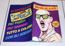 Rivista HOOLIGANS n. 4 Anno 2 + ADESIVI Ultras Cesena Catania Bologna Mods