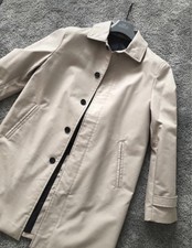 Trench cappotto lungo panna