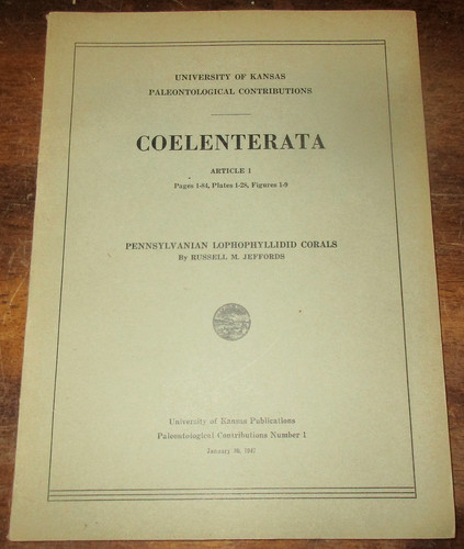 Geology paleontology 1947 - paleontology,