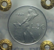 Repubblica italiana 50 lire - -,