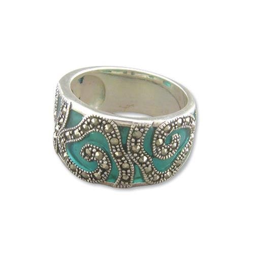 Anello fascia larga in - anello,