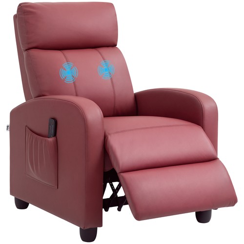 Homcom poltrona massaggiante - poltrona,