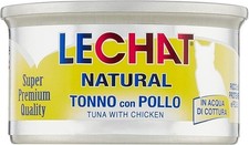 Monge - Le Chat - Alimento per Gatti, Tonno con Pollo, 80gr