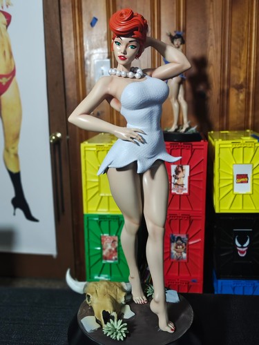 Modellino wilma flintstone 4 - wilma, 1/4