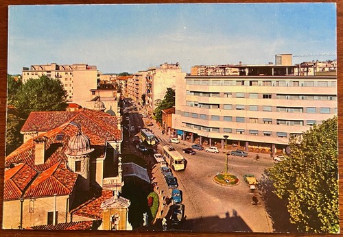 Cartolina mestre via - (ve), "via