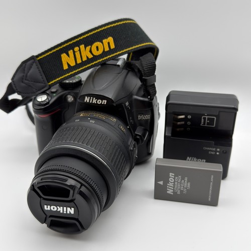 Nikon d5000 dslr nera - nikon, 12,3