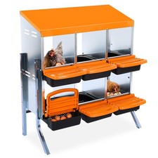 Nido per pollame in metallo